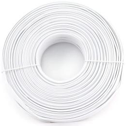 Кабель для телефону Atcom 100 м. CCS, 26AWG White 4 жили