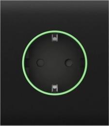 Розетка Ajax CenterCover Black