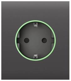 Розетка Ajax CenterCover Gray