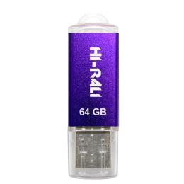 Флеш память Hi-Rali Rocket (HI-64GBVCVI) Violet