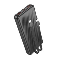 Зовнішній портативний акумулятор Borofone BJ57 Graceful 10000mAh Black 22.5W+PD20W