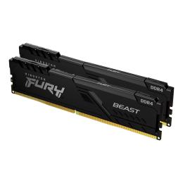 Оперативна память Kingston FURY 16GB (2x8GB) DDR4 3200 MHz CL16 Beast Black (KF432C16BBK2/16WP)