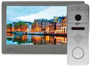 Відеодомофон Light Vision 7 AMSTERDAM FHD + RIO FHD Gray Silver