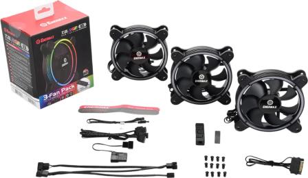 Вентилятор для ПК Enermax T.B.RGB A.D.3-PACK (UCTBRGBA12P-BP3)