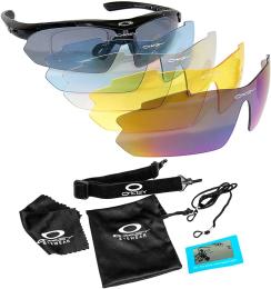 Тактичні окуляри Infinity M-Frame Hybride Black