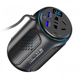 Інвертор напруги Aspiring Force1 150W, PD20W Black (FC.150)