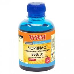 Чорнило для принтера WWM Epson 108 L8050/L18050 200 мл Light Cyan (E88/LC)