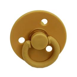 Дитяча пустушка латексна Mega Zayka MGZ-0525-3 Olive кругла