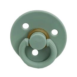 Дитяча пустушка латексна Mega Zayka MGZ-0526-4 Green кругла