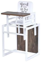 Стільчик для годування Bambi 2 в 1 Nature