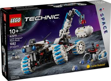 Конструктор LEGO (42211) Technic Місяцехід Lunar Outpost. Космічний корабель