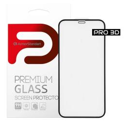 Захисне скло ArmorStandart 3D для Apple iPhone 12 Pro Max Black