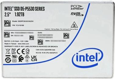 Внутрішній SSD диск Intel D5-P5530 (SSDPF2KX019XZN1) 1.92TB