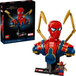 Конструктор LEGO (76326) Super Heroes Погруддя Залізної Людини-Павука