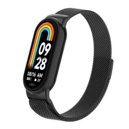 Ремінець для фітнес-браслету ArmorStandart Milanese Magnetic для Xiaomi Smart Band 10/9/8 Black (ARM86890)