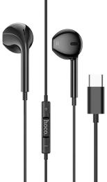 Дротові навушники Hoco M101 Crystal joy Type-C Black