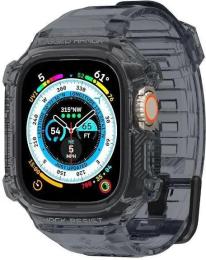 Чохол-ремінець Spigen Rugged Armor Pro для Apple Watch Ultra / Ultra 2 49mm Space Crystal (ACS06028)
