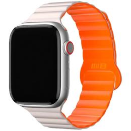 Ремінець для смарт-годинника Blueo Magnetic Silicone для Apple Watch 42 (ser.1-3)/44/45/46/49mm White