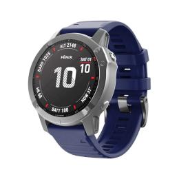 Ремінець для смарт-годинника ArmorStandart Silicone для Garmin 26mm Dark Blue (ARM60804)