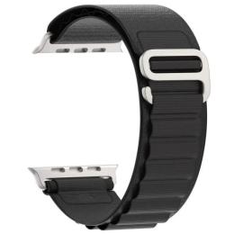 Ремінець для смарт-годинника ArmorStandart Alpina Band для Apple Watch 49/46/45/44/42 (Series 1-3) Black (ARM64977)