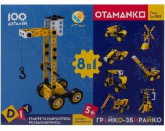 Конструктор OTAMANKO ГРАЙКО-ЗБИРАЙКО, 100 деталей