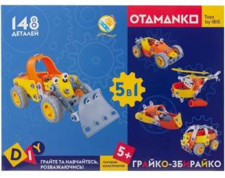 Конструктор OTAMANKO ГРАЙКО-ЗБИРАЙКО, 148 деталей