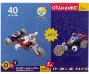 Конструктор OTAMANKO ГРАЙКО-ЗБИРАЙКО, 40 деталей