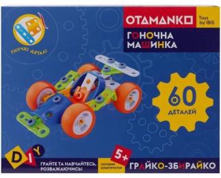 Конструктор OTAMANKO ГРАЙКО-ЗБИРАЙКО, 60 деталей