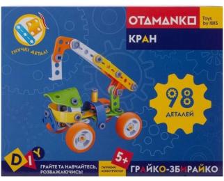 Конструктор OTAMANKO ГРАЙКО-ЗБИРАЙКО, 98 деталей