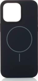 Чохол-накладка Infinity MagSafe Silicone Beats Case для iPhone 15 Black