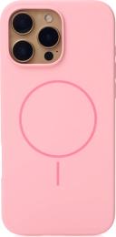 Чохол-накладка Infinity MagSafe Silicone Beats Case для iPhone 16 Pro Pink