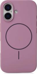 Чохол-накладка Infinity MagSafe Silicone Beats Case для iPhone 16 Lavender