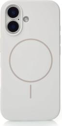 Чохол-накладка Infinity MagSafe Silicone Beats Case для iPhone 16 White