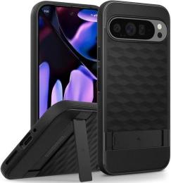 Чохол-накладка Caseology Parallax Kickstand до Google Pixel 9 Pro XL Matte Black (ACS07748)