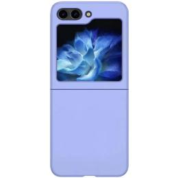 Чохол-накладка Lakshmi Foldables Silicone Cover (AAA) для Samsung Galaxy Flip 6/Flip 7 FE Purple