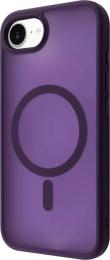 Чохол-накладка WAVE Matte Insane Case with Magnetic Ring для iPhone 16e Deep Purple