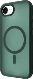 Чохол-накладка WAVE Matte Insane Case with Magnetic Ring для iPhone 16e Green