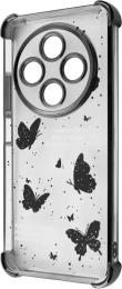 Чохол-накладка WAVE Winkie для Xiaomi Redmi 14C 4G/Poco C75 4G/Redmi A4 Black/Butterfly