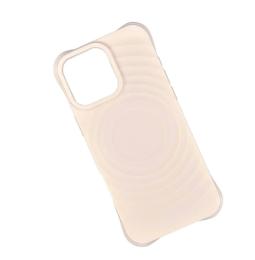 Чохол-накладка Infinity Silicon Orbit для iPhone 15 Powder