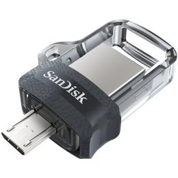 Флеш память SanDisk Ultra Dual Drive SDDD3-256G-G46 Dark Gray 256 GB USB 3.0
