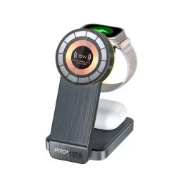 Бездротовий зарядний пристрій Promate TransFold Black