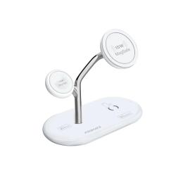 Бездротовий зарядний пристрій Promate Synergy-Pro White