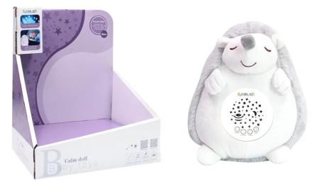 Мяка іграшка Funmuch Їжачок FM666 Dark Gray