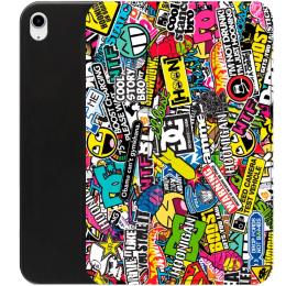 Чохол-книжка для планшета Boxface (66801) для iPad 11 2025 Multicolored Inscriptions
