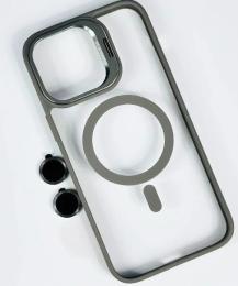 Чохол-накладка Infinity Stand Camera MagSafe для iPhone 12 Gray