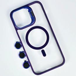 Чохол-накладка Infinity Stand Camera MagSafe для iPhone 13 Pro Violet