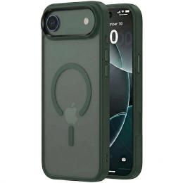 Чохол-накладка EpiK Metal Buttons with MagSafe Colorful для Apple iPhone 17 Air (6.5) Dark Green