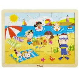 Пазл Viga Toys Пори року. Літо 51270