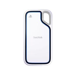 Зовнішній SSD диск SanDisk Extreme Portable for PlayStation 5 and PC (SDSSDE62P-1T00-G25) White 1TB