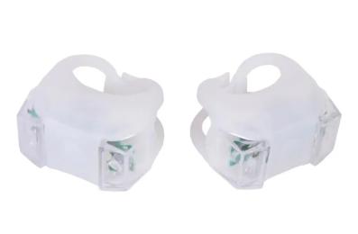 Велосипедна мигалка Velotrade BC-RL8002 White біле + червоне світло LED 2 шт